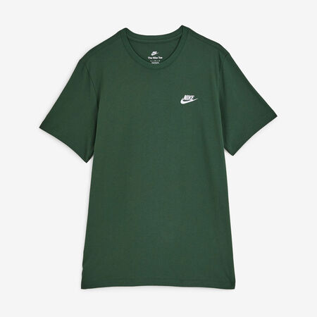 TEE SHIRT CLUB : VERT/BLANC
