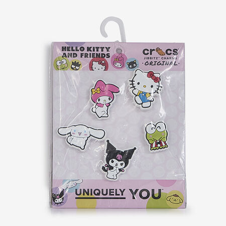 CROCS JIBBITZ HELLO KITTY 5PC MULTICOLORE UNISEX