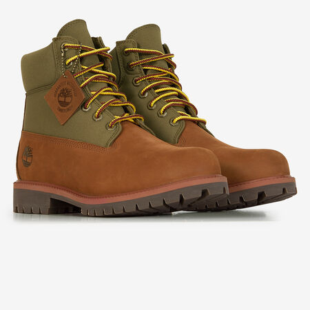 TIMBERLAND 6 INCH BOOT MARRON/KAKI HOMME