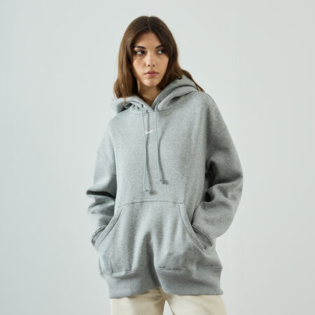NIKE HOODIE PHOENIX LONG OVERSIZED GRIS FEMME