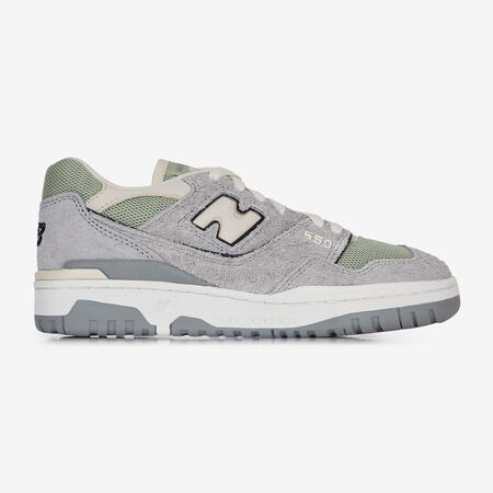 NEW BALANCE 550 550 GREY DAY GRIS/VERT FEMME