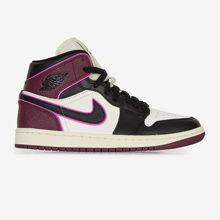 JORDAN air jordan 1 AIR JORDAN MID SE ZWART/PAARS DAMES