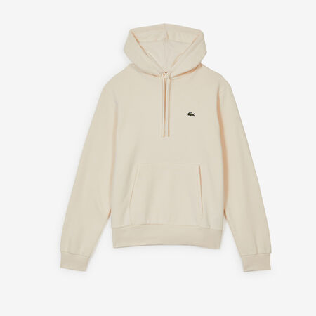 LACOSTE HOODIE CLASSIC LOGO ECRU HOMME