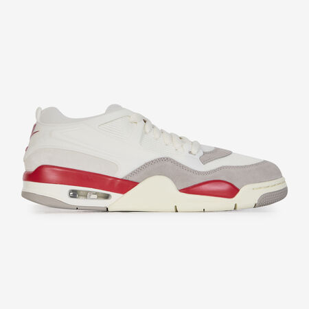 AIR JORDAN 4 RM : BEIGE/ROUGE