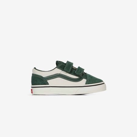 VANS old skool OLD SKOOL V VERT/BLANC BÉBÉ