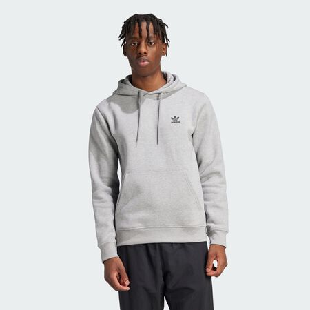 ADIDAS ORIGINALS HOODIE ESSENTIAL TREFOIL GRIS/NOIR HOMME