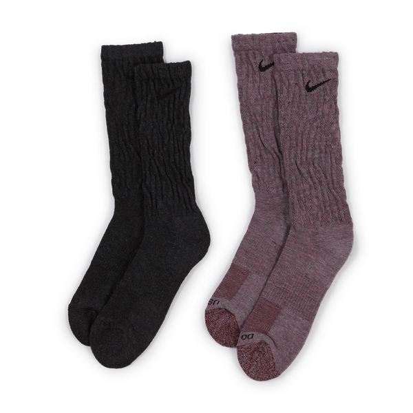 CHAUSSETTES X2 CREW CUSHIONED GRIS/