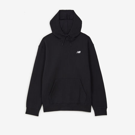 NEW BALANCE HOODIE SMALL LOGO NOIR HOMME