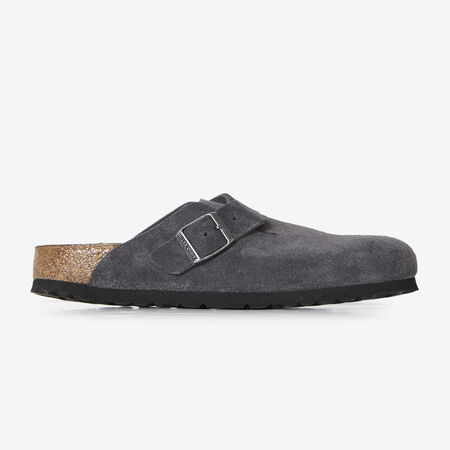 BOSTON SUEDE CHARCOAL : GRIS