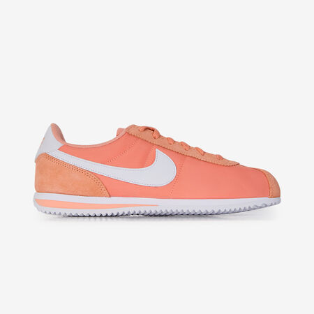 NIKE CORTEZ NYLON ORANGE/BLANC JUNIOR