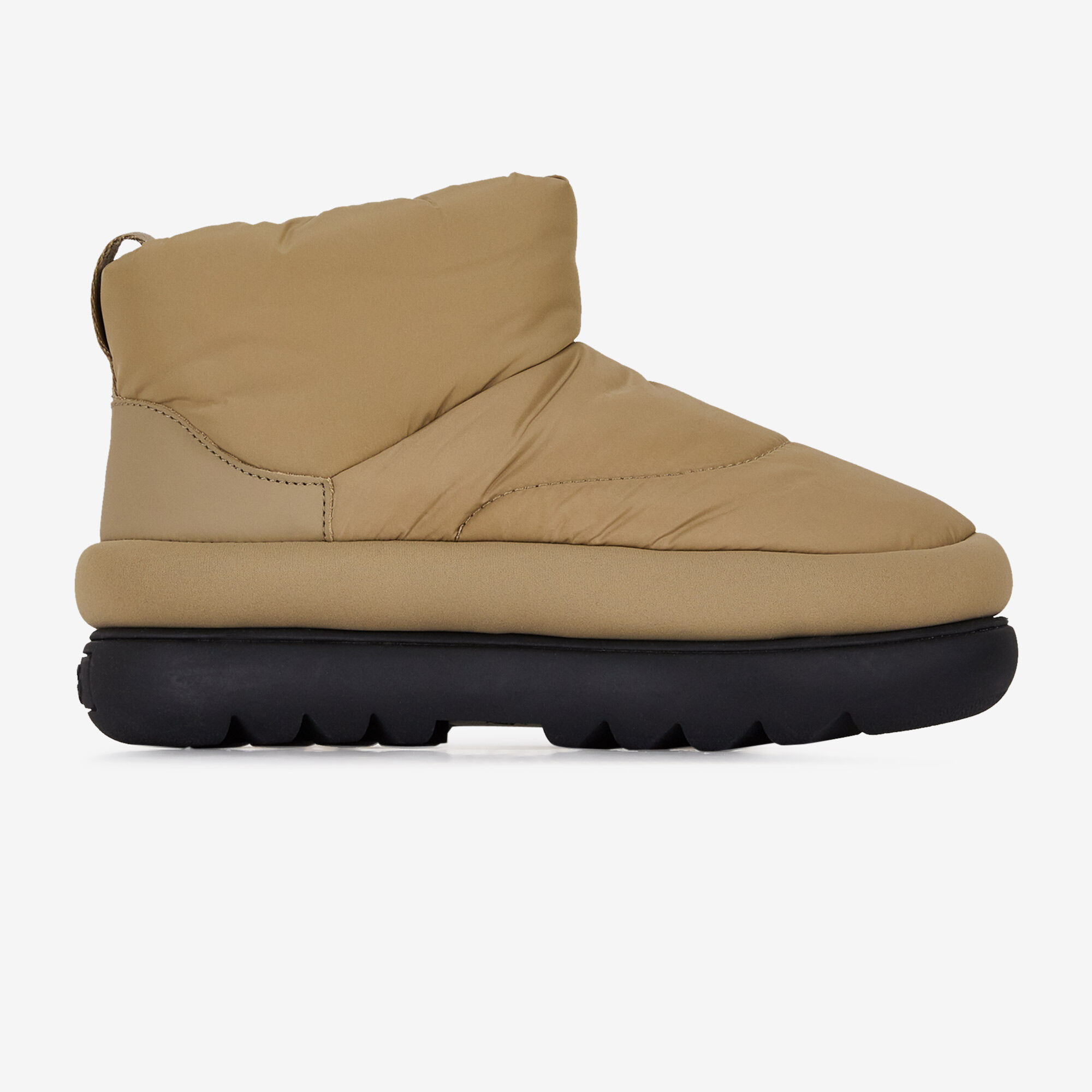 UGG CLASSIC MAXI MINI BEIGE SNEAKERS FEMME Courir.be