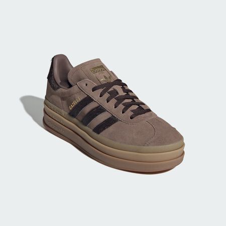 ADIDAS ORIGINALS gazelle GAZELLE BOLD PONY HAIR MARRON FEMME