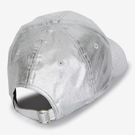 NEW ERA 9FORTY WOMEN NY METALLIC ARGENT FEMME