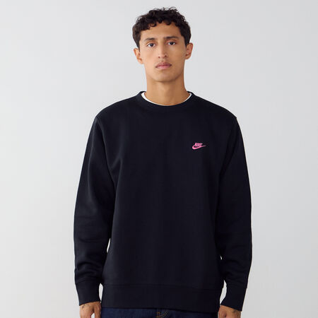 SWEAT CREW CLUB : NOIR/ROSE