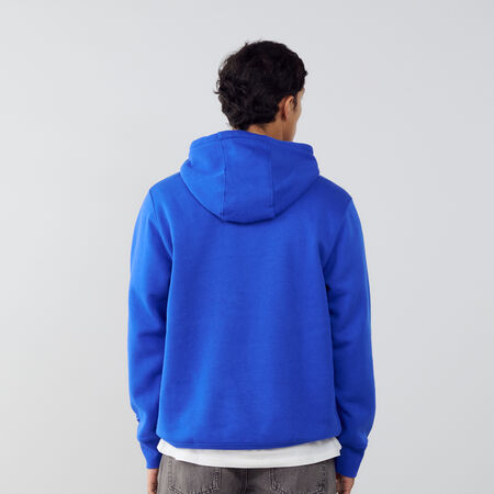 NIKE HOODIE LINEAR LOGO BLEU/BLANC HOMME
