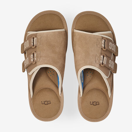 UGG GOLDENCOAST STRAP SLIDE MIEL HOMME