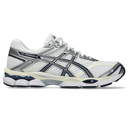 ASICS gel-cumulus GEL-CUMULUS 16 BLANC/MARINE FEMME