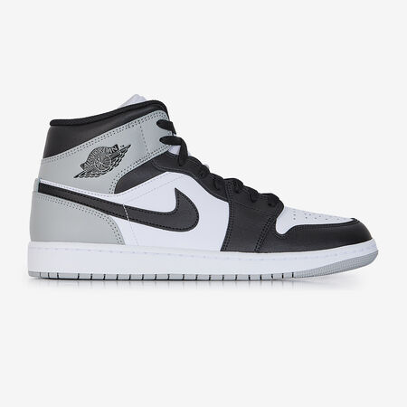 JORDAN air jordan 1 AIR JORDAN 1 MID BLANC/GRIS HOMME