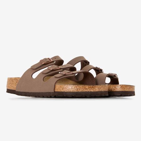 BIRKENSTOCK FLORIDA BIRKOFLOR SANDCASTLE BEIGE FEMME