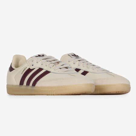 ADIDAS ORIGINALS samba SAMBA OG BEIGE/MARRON DAMES