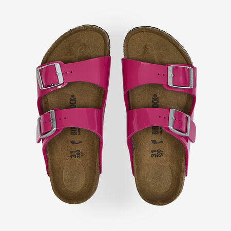 BIRKENSTOCK ARIZONA PATENT ROSE CADET