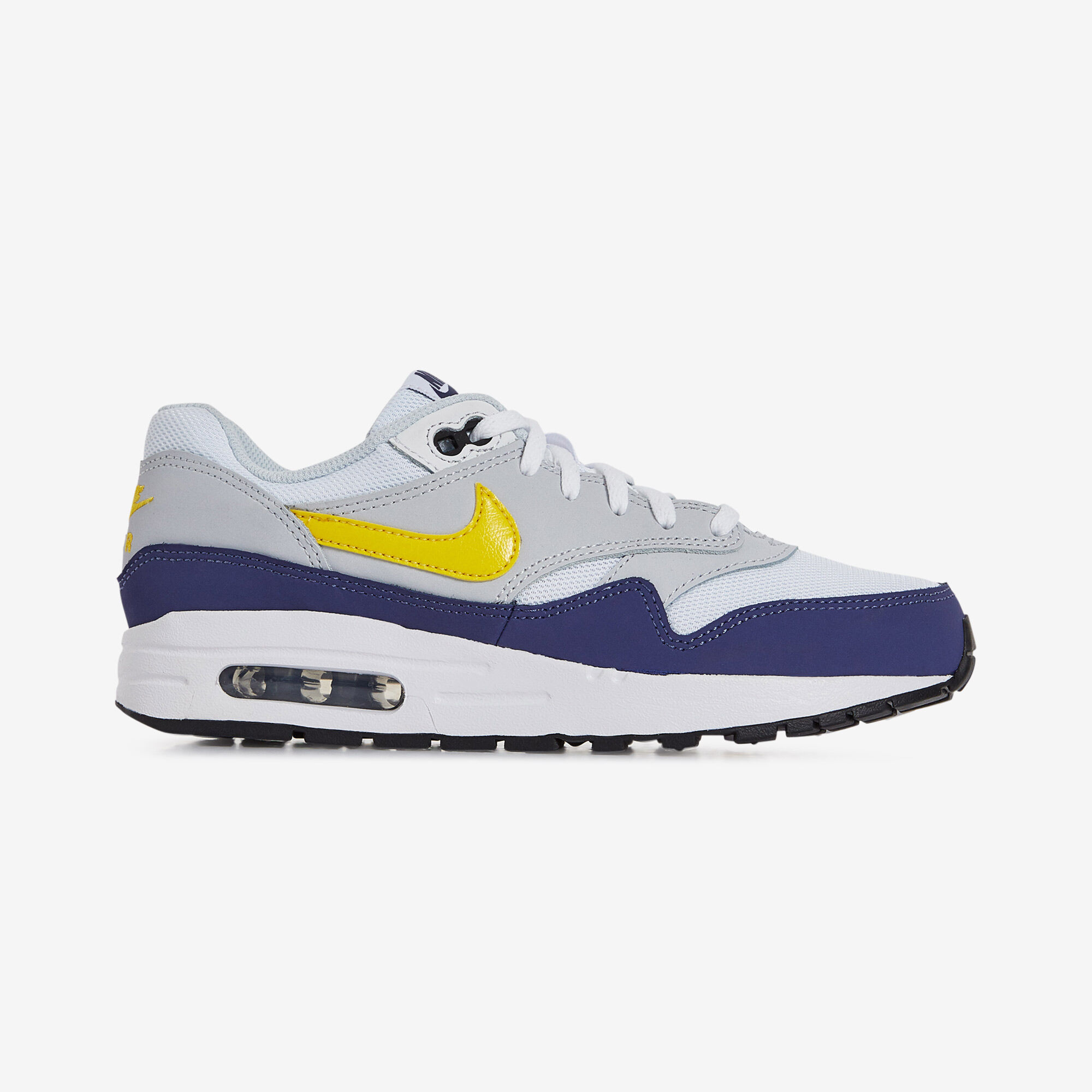 NIKE AIR MAX 1 WIT BLAUW SNEAKERS KINDEREN Courir.be