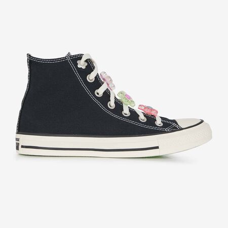 CONVERSE CHUCK TAYLOR HI NOIR/BLANC DAMES