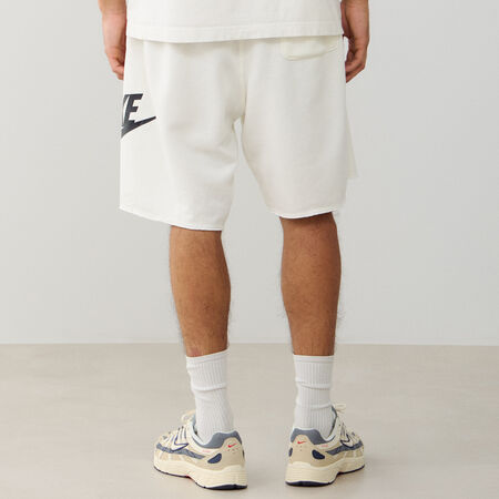 NIKE SHORT CLUB ALUMNI FT ECRU/NOIR HOMME