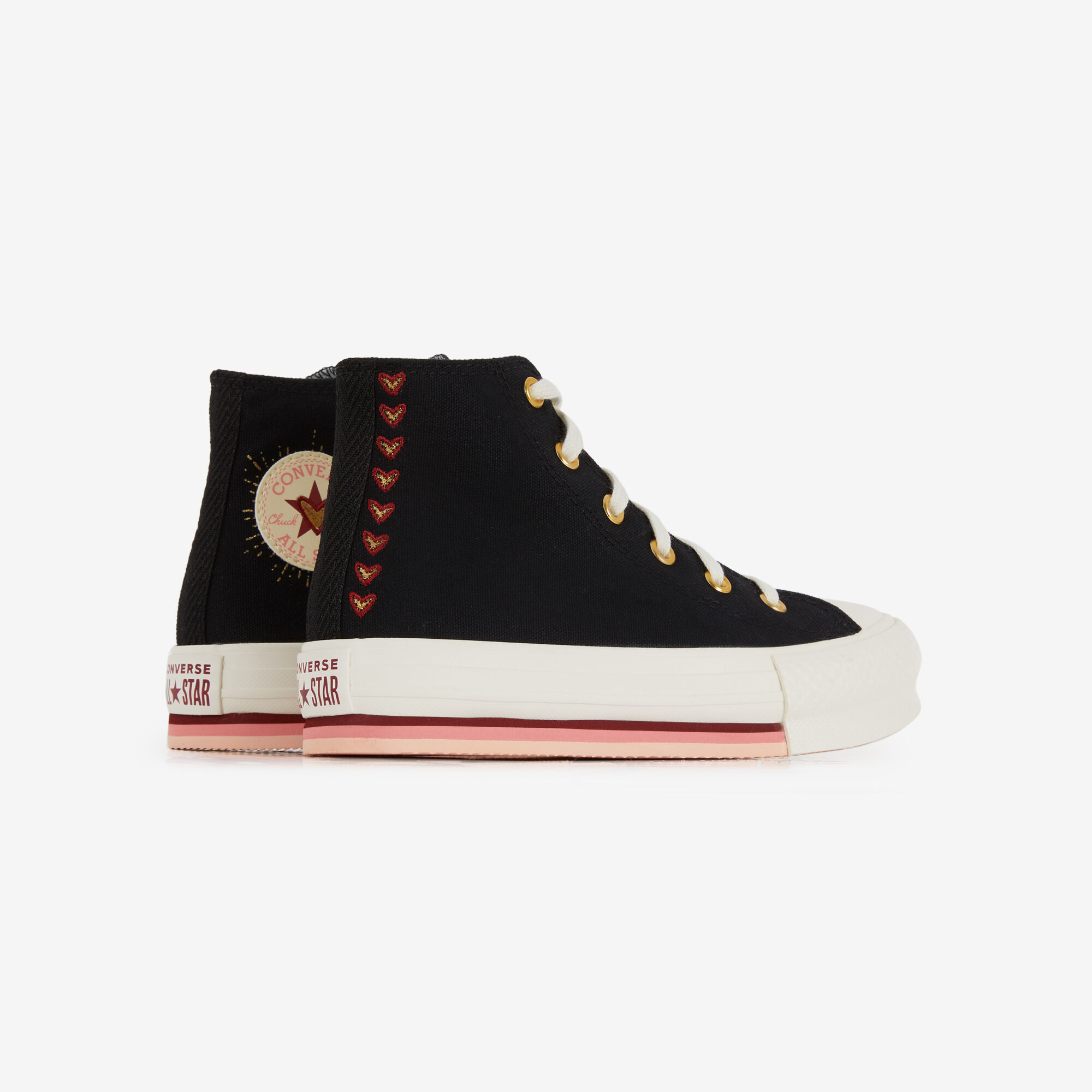 Converse rouge hotsell courir