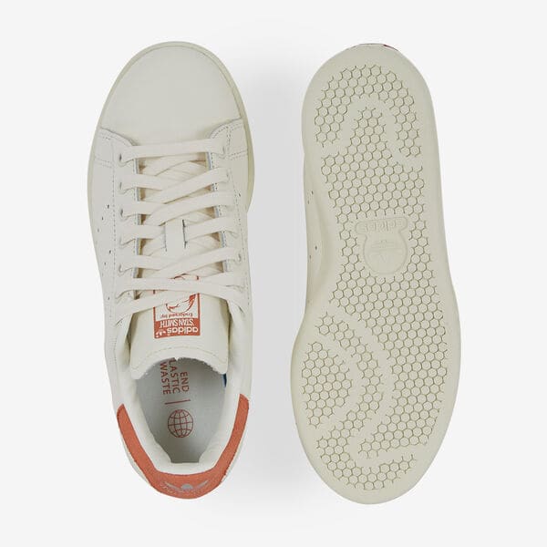 ADIDAS SUEDE BEIGE/ROOD - DAMES | Courir.be
