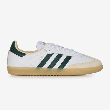 ADIDAS ORIGINALS samba SAMBA OG BLANC/VERT HOMME