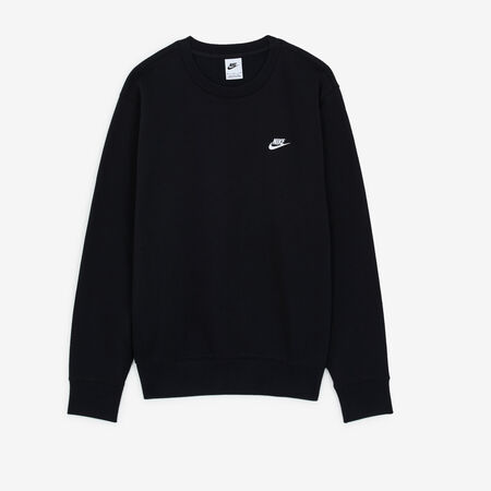 NIKE SWEAT CREW CLUB NOIR/BLANC HEREN