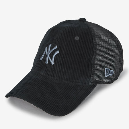 NEW ERA 9TWENTY TRUCKER NY CORD MARINE/BLEU HEREN
