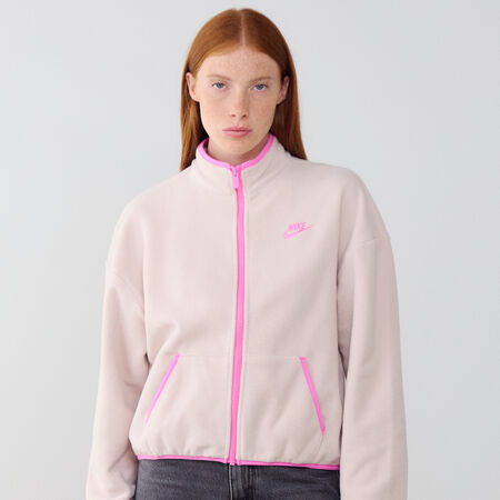 JACKET FZ CLUB FLEECE COZY : ROSE