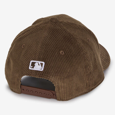NEW ERA 9FORTY NY MCROWN CORD MARRON/BLANC HEREN