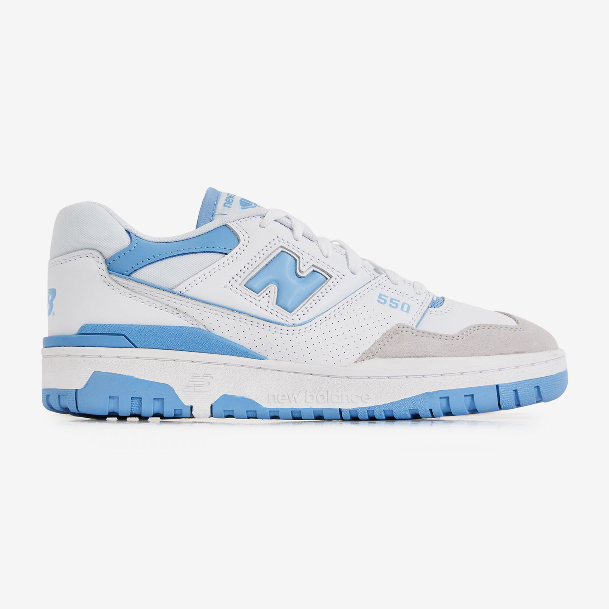 New balance top bleu blanc