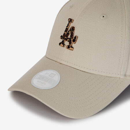 NEW ERA 9FORTY WOMEN LA LEO INFILL BEIGE/MARRON FEMME