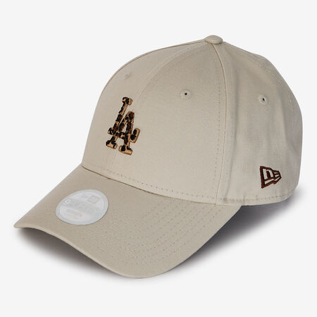 NEW ERA 9FORTY WOMEN LA LEO INFILL BEIGE/MARRON FEMME