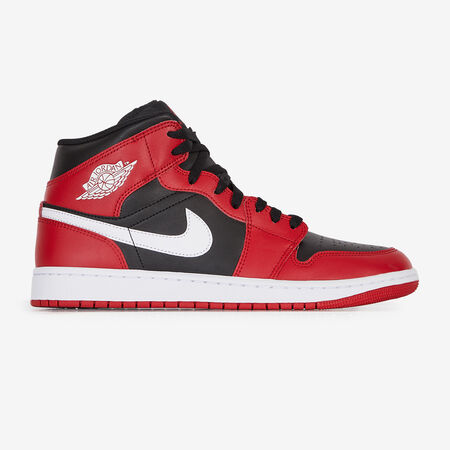 JORDAN air jordan 1 AIR JORDAN 1 MID ROOD/ZWART HEREN