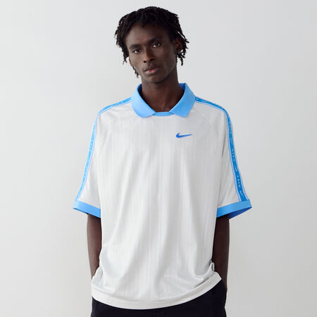 NIKE JERSEY TOP PK ARGENT/BLEU HOMME