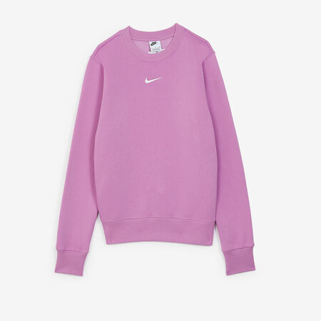 NIKE SWEAT CREW CLUB CENTERED LOGO ROSE DAMES