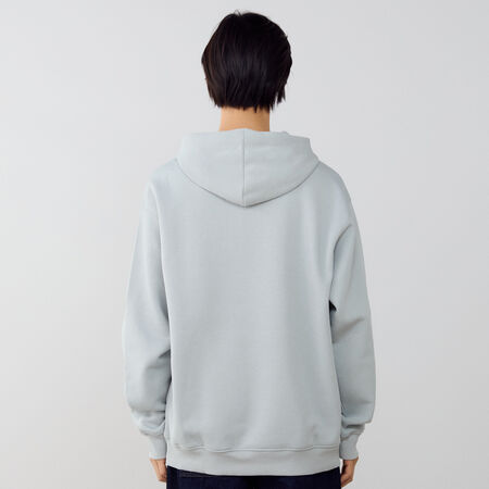 NEW BALANCE HOODIE BOSTON LOGO VERT/BEIGE HOMME