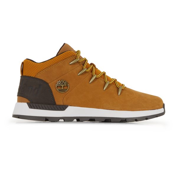 TIMBERLAND SPRINT TREKKER MID MIEL MARRON SNEAKERS HOMME Courir.be