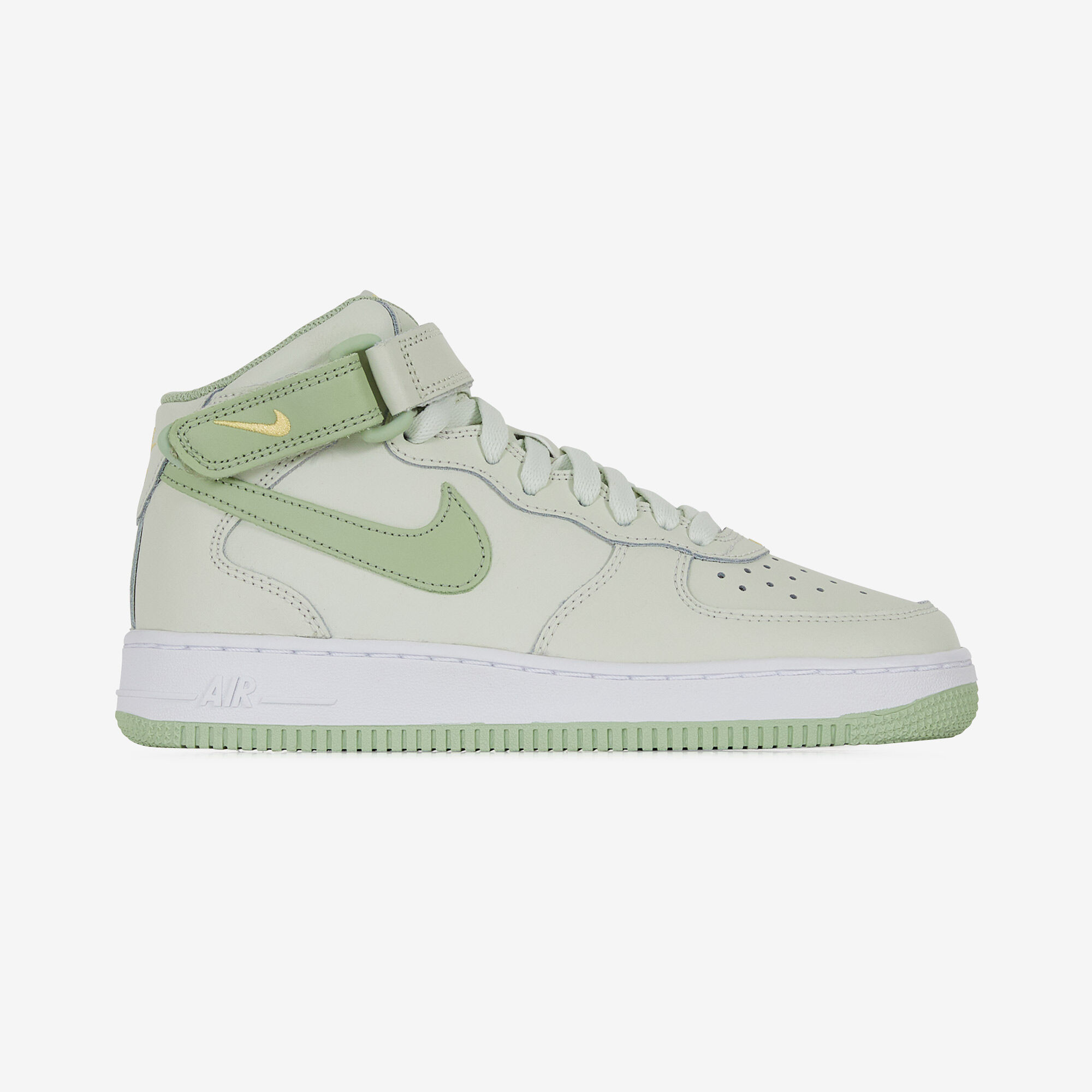 Nike air force 1 wit groen new arrivals