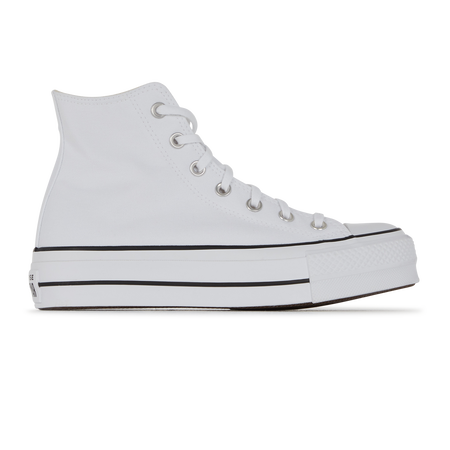 CONVERSE chuck taylor all star CHUCK TAYLOR ALL STAR LIFT HI BLANC/NOIR FEMME
