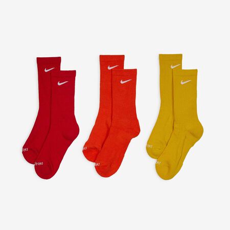 NIKE CHAUSSETTES X6 CREW CUSHION ROUGE/BLEU HOMME