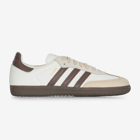 ADIDAS ORIGINALS samba SAMBA OG BEIGE/MARRON DAMES