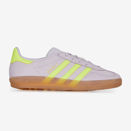 GAZELLE INDOOR : VIOLET/JAUNE