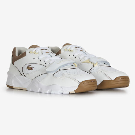 LACOSTE GAME TRAINER PRO BLANC/MARRON HEREN