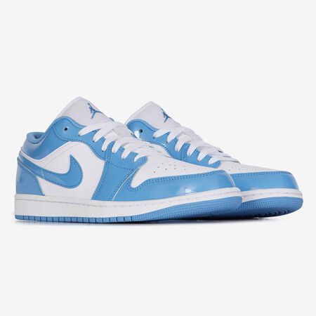 JORDAN JORDAN 1 LOW BLANC/BLEU HOMME